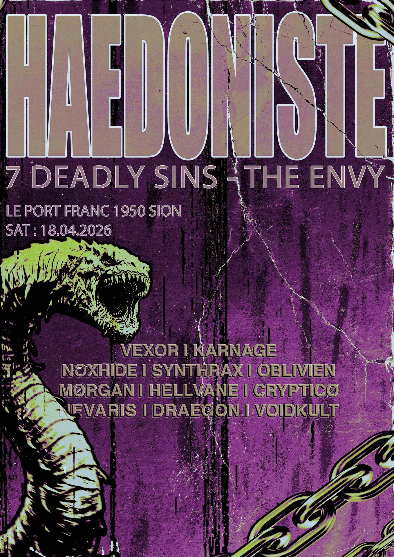 Flyer UCR soirée techno – Déclinaison 2