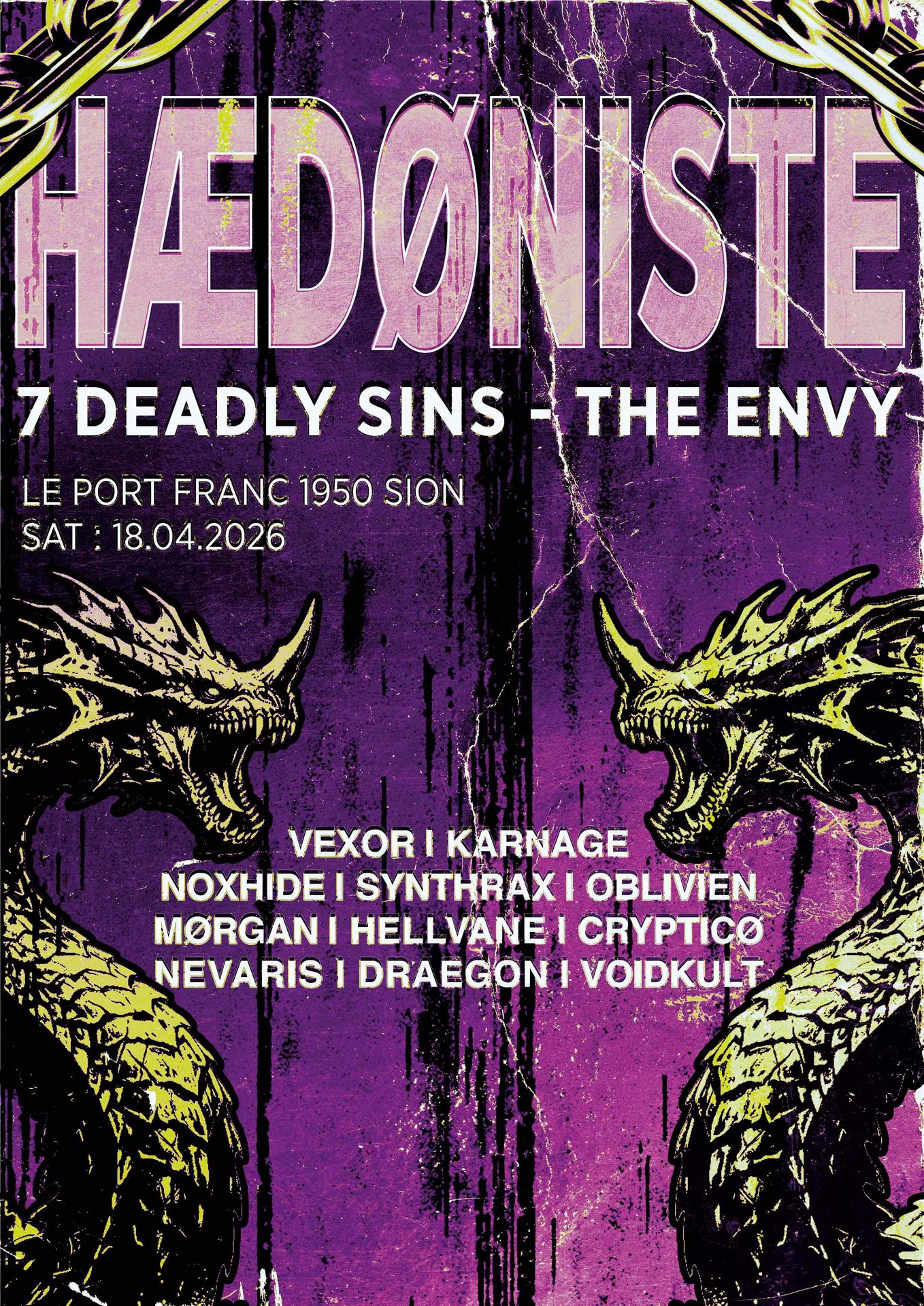 Flyer UCR soirée techno – Déclinaison 3